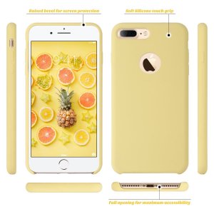 Silicone Case For iPhone 7 Plus Pollen