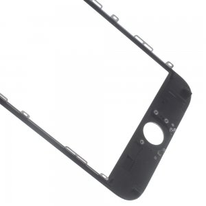 Glass Lens For iPhone 6 Plus on Frame with OCA Layer Cold Press Black 3 in 1