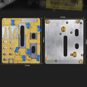 Fingerprint Repair PCB Holder Mechanic MR9 Logicboard For iPhone XR 8 8P