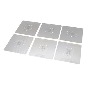 Reballing Stencil For eMMC Chip 6pc Set