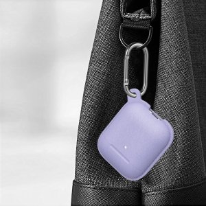 Case For Apple Airpods With Hanger And Hole For LED Coast Blue