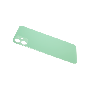 Glass Back For iPhone 11 Plain in Green