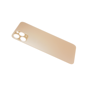 Glass Back For iPhone 11 Pro Plain in Gold