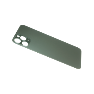 Glass Back For iPhone 11 Pro Plain in Green