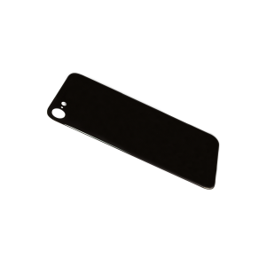 Glass Back For iPhone 8 Plain in Black