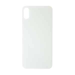 Glass Back For iPhone X Plain in White