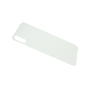 Glass Back For iPhone X Plain in White