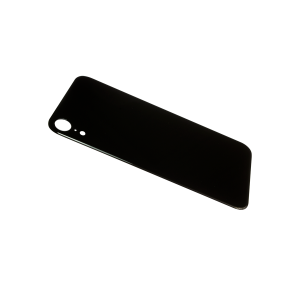 Glass Back For iPhone XR Plain in Black