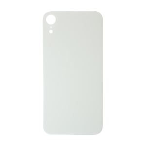 Glass Back For iPhone XR Plain in White