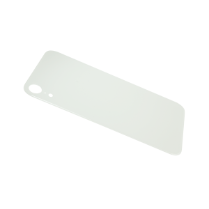 Glass Back For iPhone XR Plain in White