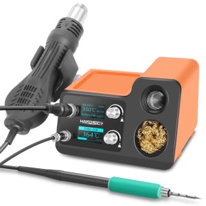 Rework Soldering Iron Station HandsKit ST12A 2 in 1 Digital Hot Air