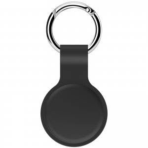 Holder Case For AirTag Silicone Protector in Black