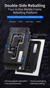 Reballing Platform For iPhone 13 series Qianli 4in1 Double Side For Middle Frame