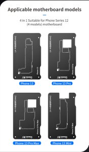 Reballing Platform For iPhone 13 series Qianli 4in1 Double Side For Middle Frame