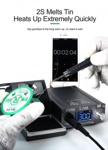 Solder Iron T210 OSS Team Digital Display with Adjustable Temperature