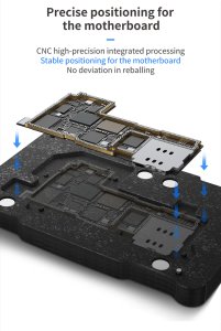 Reballing Platform For iPhone 13 series Qianli 4in1 Double Side For Middle Frame