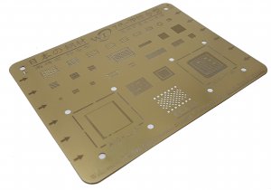 Reballing Stencil For iPhone 7 7 Plus WL Gold