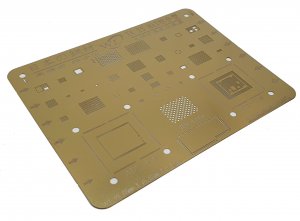 Reballing Stencil For iPhone XR XS Max WL Gold