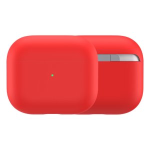 Case For Apple Airpod 3 Silicone Cover Skin in Red Earphone Charger Cases UK