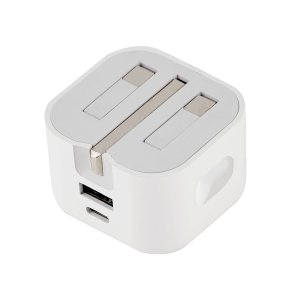 Budi Dual 20W QC3.0 PD20 USB C & USB A Power Adapter