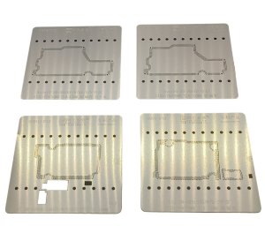 Reballing Stencil For Samsung 12 In 1 Set Middle Layer