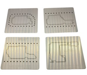 Reballing Stencil For Samsung 12 In 1 Set Middle Layer