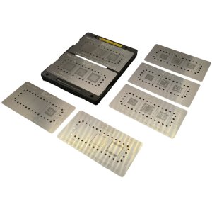 Stencil Set and Fixtures For MTK CPU MBGA 10 In 1