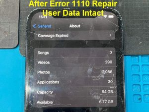 Error 1110 Fix Repair Service For iPhone