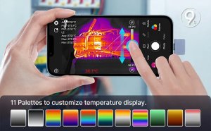 Thermal Camera Type C For Phone Logic Board Leak Detection with Macro Lens