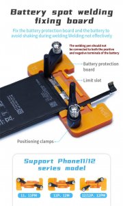 Fixing Board For iPhone 11 to iPhone 12 Pro Max Battery Spot Welding