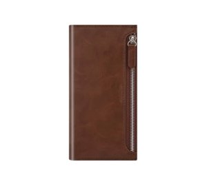 Case For iPhone 12 Mini in Brown Molancano Pouch Zip