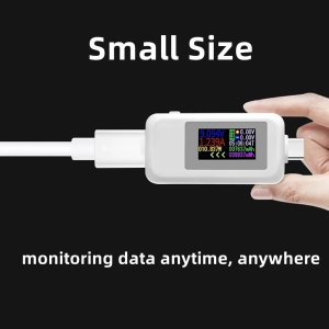 Charging Port Tester For Type-C Smartphone Voltmeter Ammeter Power Capacity