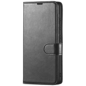 Case For Samsung S23 Luxury PU Leather Flip Wallet Black