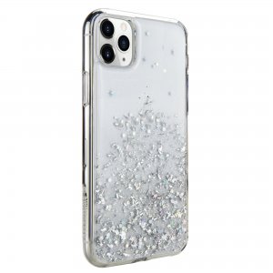 Case For iPhone 11 Pro Max Switcheasy White Starfield Quicksand Style