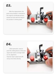 MaAnt Dot Matrix Projector Coordinater Fixing Station For iP13 Series