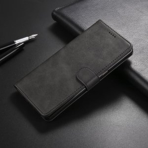 Case For Samsung S23 Luxury PU Leather Flip Wallet Black