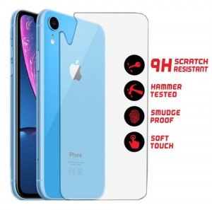 Back Protector For iPhone XS Max Rear Tempered Glass Protection