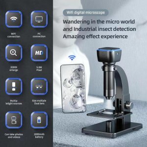 WiFi Digital Microscope 5mp 2000x