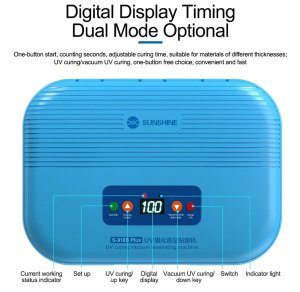 Sunshine S-918B Plus UV Light Curing Station For Lcd Recycle