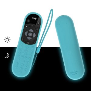 Case For TV Remote TPU Silicone Protective Skin Cover Black