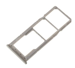 Sim Tray For Samsung A50 A505F in Silver