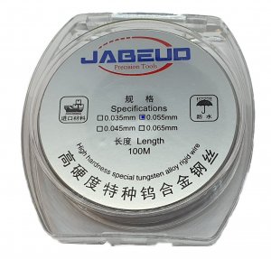 Wire For Phone Screen Recycle High Hardness Tungsten 100m long Jabeud 0.055mm