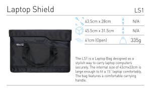 Faraday Bag Signal Blocker Disklabs LS1U Unbranded Laptop Shield RF Shielded