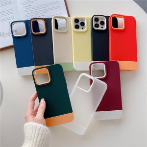 Case For iPhone 13 3 in 1 Designer phone Case in White White