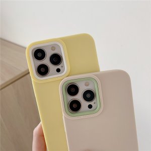 Case For iPhone 12 Pro Max 3 in 1 Designer in Yellow White