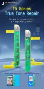 JCID V1SE Screen Adaptor PCB Add On For iPhone 13Pro 13PM 14Pro 14PM 15Pro 15PM