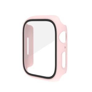 Case Screen Protector For Watch Series 7 45mm in Red Full Body Cover