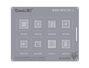 Reballing Stencil Qianli Bumblebee QS017 MTK CPU 3