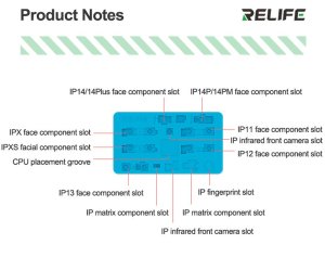 Heat Resistant Mat Relife RL004FA With IPX 14 Dot Matrix Fixtures