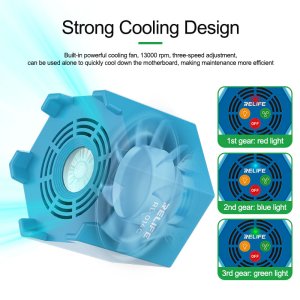 UV Curing Lamp with Cooling Fan Relife RL014C For Phone Logic Board Repair